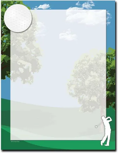 Vista 3 de Fairway - Papel para impresora láser y inyección de tinta con membrete, paquete de 25