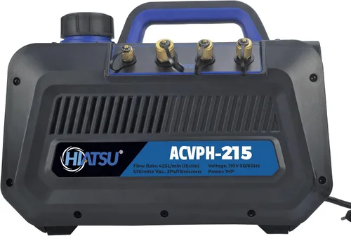 Vista 12 de Hiatsu Bomba de vacío de 4 CFM para sistema de aire acondicionado - Bomba de vacío HVAC - Bomba de vacío de aire acondicionado automotriz de 1/4 HP