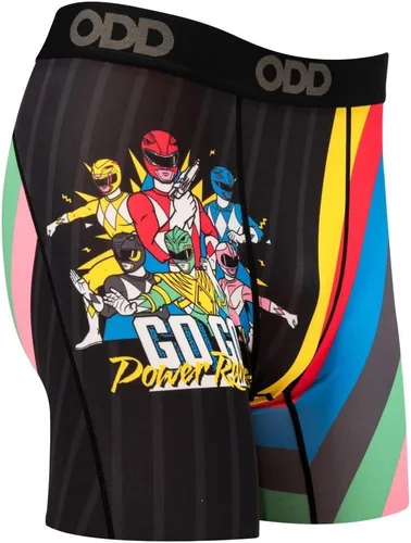 Vista 3 de Odd Sox Calzoncillos tipo bóxer para hombre, Transformers, G.I. Joe, Power Rangers