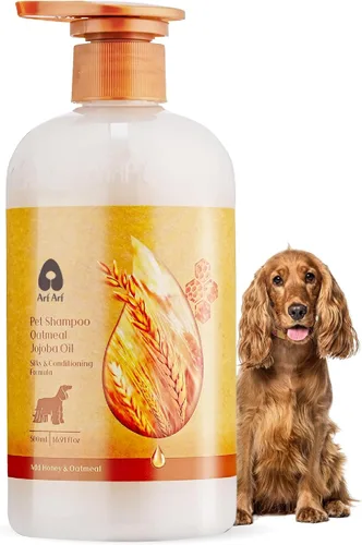 Vista 11 de Arf Arf Champú para perros de piel sensible – Avena y litospermum, picazón, 16.9 oz