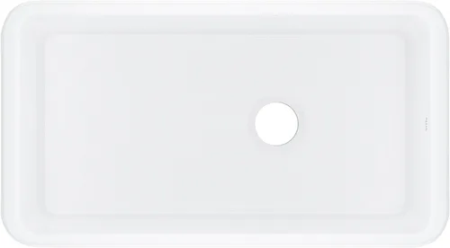 Vista 12 de Rohl MS2418WH Shaws - Fregadero de arcilla refractaria de lavabo único de 24 pulgadas Blanco