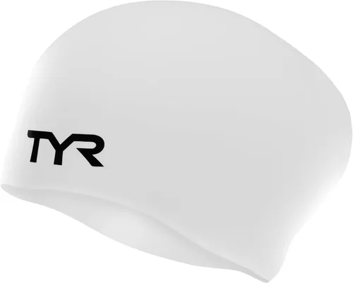 Vista 22 de Gorro de natación TYR, de silicona, ideal para pelo largo, no se arruga
