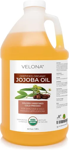 Vista 7 de velona Amla Oil USDA certificado orgánico - 64 onzas líquidas Aceite portador 100% puro y natural Virgen extra, sin refinar, prensado en frío