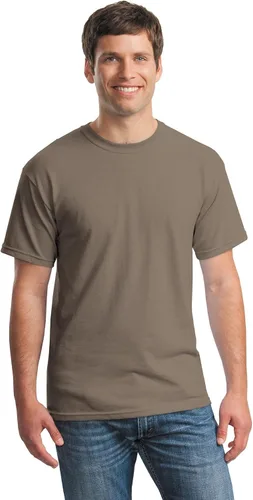 Vista 92 de Gildan Camiseta G500 para hombre Ceniza/baya