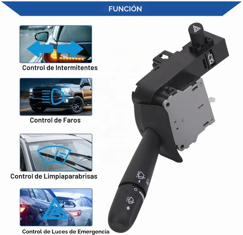 Vista 4 de Obaee Interruptor Multifunción de Señal Giratoria y Limpiaparabrisas Compatible con Camiones Ram 1500 2500 3500 2002-2009, Dakota 2005-2010, Durango
