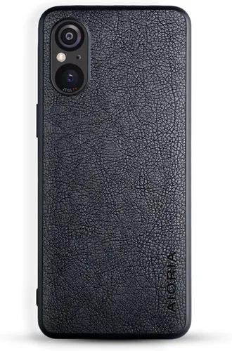 Vista 14 de AIORIA Funda protectora completa para Sony Xperia 1 IV, 6.5 pulgadas Premium PU Leather Cover Retro Business Design Full Protective Case para Sony