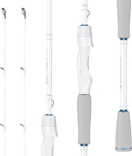 Vista 10 de KastKing Centron Lite Twin Tip Rods, IM6 Graphite Blanks, Twin Tip Rods, Stainless Steel Guides with Ceramic Rings, Split or Full Rear EVA Handle