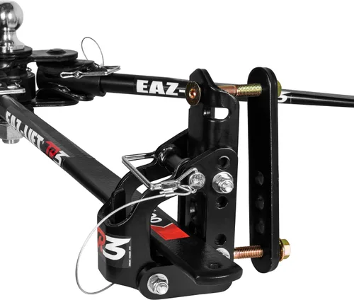 Vista 7 de Camco Eaz-Lift TR3 Kit de enganche de distribución de peso para remolque/RV de 1,000 libras - Cuenta con control de balanceo ajustable y bola