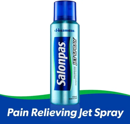 Vista 6 de Salonpas Spray de chorro para aliviar el dolor - 4 oz (paquete de 2)