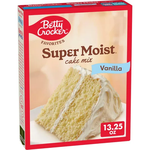 Vista 38 de Betty Crocker Delights Mezcla de pastel de vainilla francesa súper húmeda, 13.25 onzas