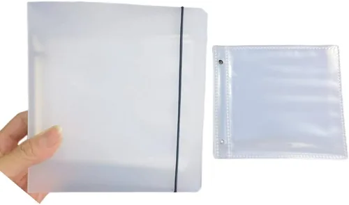 Vista 2 de Álbumes de fotos de 2 x 3 pulgadas, libros de fotos para imágenes de 2.5 x 3.5, mini álbum de fotos con tapa abatible, soporte impermeable