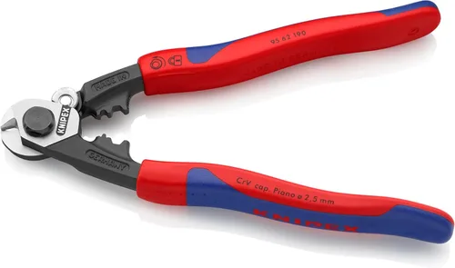 Vista 3 de KNIPEX 95 62 190 SBA Comfort Grip Cortadores de cuerda de alambre