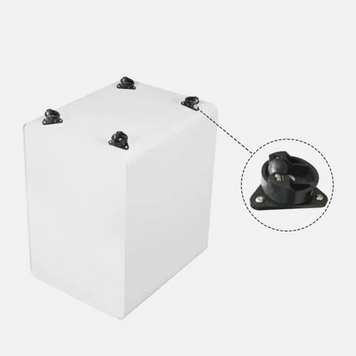 Vista 7 de ApexDesk Archivador móvil de metal vertical de 3 cajones con llaves de bloqueo - Panel frontal gris claro/cuerpo blanco