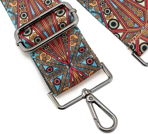 Vista 63 de ZOOEASS Hebillas de níquel Correa ancha para el hombro ajustable de repuesto para cinturón de pistola, hebilla de guitarra estilo bandolera