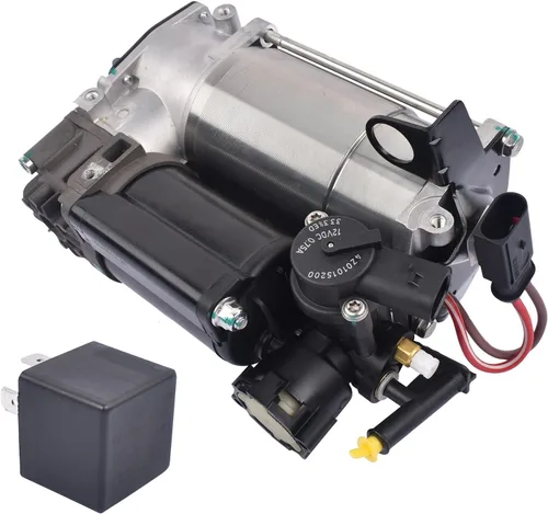 Vista 9 de Bomba de Compresor de Suspensión Neumática Airmatic Compatible con 2000-2009 Mercedes Benz W220 W211 W219 S211 2113200304