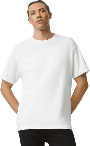 Vista 3 de American Apparel Unisex Heavyweight Cotton T-Shirt, Style G1301, 2-Pack