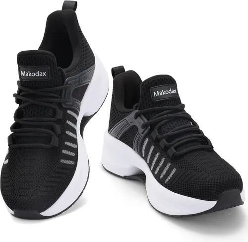 Vista 3 de Makodax Womens Walking Shoes Non Slip Sneakers Comfortable Tennis Running Shoes