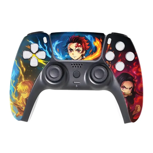 Vista 262 de Battman Custom PS-5 Controller Wireless compatible with Play-Station 5 Console by BCB Controllers Proudly Customized in USA with Permanent