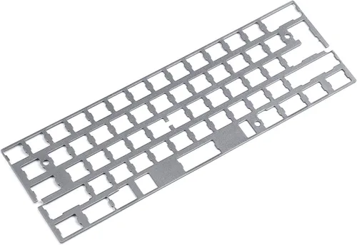 Vista 14 de YMDK Placa de aluminio anodizado universal de posicionamiento placa placa soporte ISO ANSI para GH60 PCB 60% teclado DIY