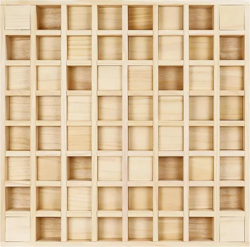 Vista 7 de BXI - Difusor de sonido de madera, paneles de difusión acústica de 24 x 24 x 2.8 pulgadas de grosor, añaden vitalidad musical a la sala de escucha