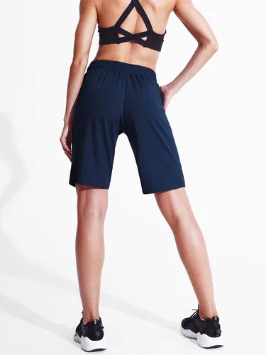 Vista 21 de NELEUS Pantalones cortos de correr ligeros para mujer, pantalones cortos atléticos de entrenamiento para yoga con bolsillo