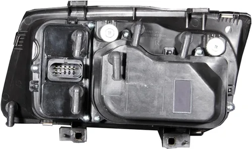 Vista 2 de AnzoUSA 121369 Faro delantero de proyector halógeno negro/transparente para Volkswagen Jetta
