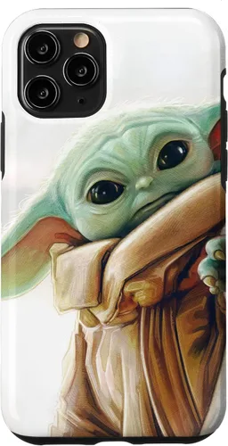 Vista 29 de Star Wars The Mandalorian Grogu - Carcasa blanca para iPhone 17
