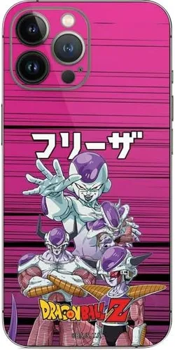 Vista 23 de Skinit Calcomanía para teléfono compatible con iPhone 14 Pro Max, diseño oficial de Dragon Ball Z Red Ribbon Army