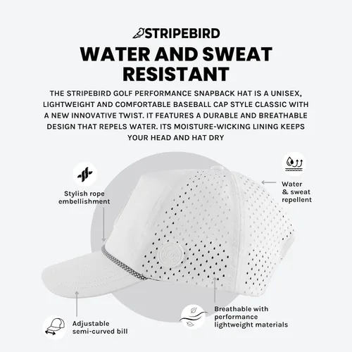 Vista 2 de Gorra de béisbol resistente al agua para hombre y mujer - Sombrero de cuerda