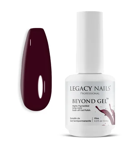 Vista 47 de LEGACY NAILS Professional Beyond Gel Soak-Off Esmalte de uñas – Cobertura completa, altamente pigmentado (BEYOND GEL – ALBA 1/2 oz)