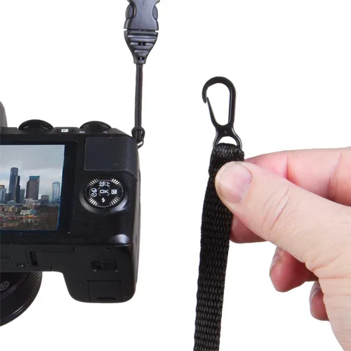 Vista 5 de OP/TECH USA Soft Pouch – Funda compacta para cámara digital, bolsa de accesorios ligera, funda de neopreno elegante para DSLR, perfecta
