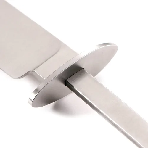 Vista 5 de EZSMITH Protector para fabricar cuchillos (patrón ovalado) (diseñado por Harvey Dean, MS) - (Master Series) - Acero inoxidable