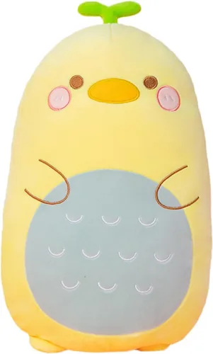Vista 8 de Kekeso Almohada de dinosaurio de felpa para abrazar, lindo peluche de juguete de animal de felpa suave, peluche de dibujos animados para dormir