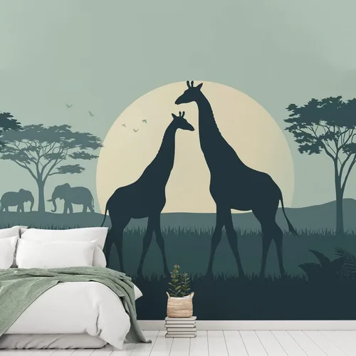 Vista 23 de Alwayspon Mural de pared de tela de arco iris, autoadhesivo, adhesivo de pared para decoración de habitación de niños, cuarto de bebé, acuarela