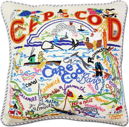 Vista 50 de Catstudio Portland (Oregon) - Almohada decorativa bordada