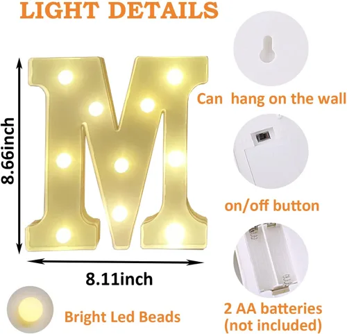 Vista 7 de JUICYRAUL 7 luces LED de marquesina Marry Me - Letras iluminadas para propuestas románticas, bodas y letreros de compromiso