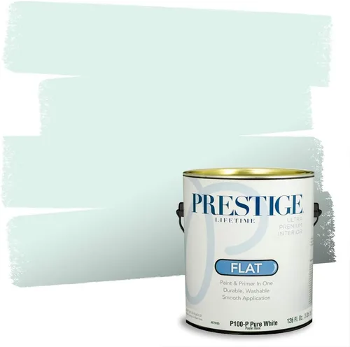 Vista 123 de PRESTIGE Pintura interior e imprimación en uno, salpicaduras acuosas, cáscara de huevo, 1 galón