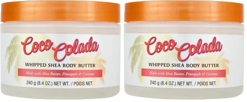 Vista 50 de Tree Hut, manteca corporal batida de karité Coco Colada, 8.4 onzas, con manteca de karité natural para el cuidado corporal esencial nutritivo