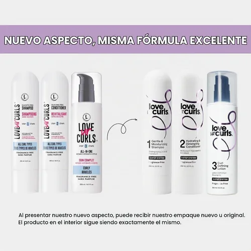 Vista 2 de Love Ur Curls Productos para el cabello rizado - Set de champú