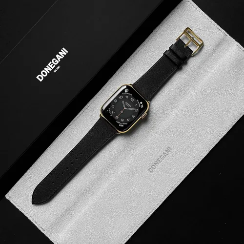 Vista 5 de LB1 - Correa de cuero para Apple Watch para mujeres y hombres, SE Ultra 2 de 1.575 in 1.732 in 1.811 in 1.654 in 1.772 in 1.614 in 1.496 in 1.929 in