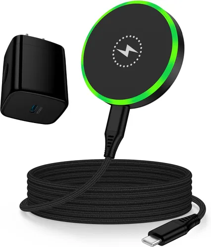 Vista 8 de Cargador de pared del USB C, tipo rápido pared del poder del bloque de la blanco-1