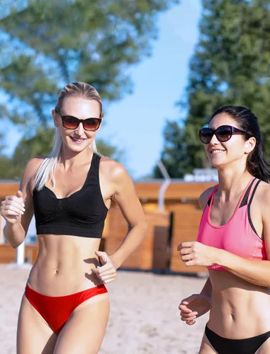Vista 6 de KUKU PANDA Tangas de algodón para mujer, transpirables, no se ven atrevidas, tangas sexys para entrenamiento diario, paquete de 3