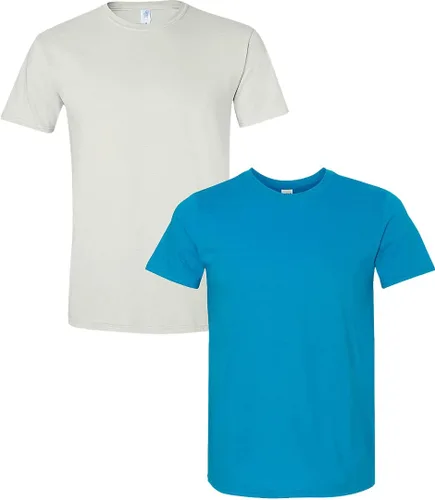 Vista 340 de Gildan Camiseta G500 para hombre Ceniza/baya