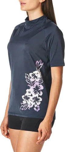 Vista 2 de Kanu Surf Camiseta deportiva de manga corta y camiseta deportiva Marina UPF 50 para mujer