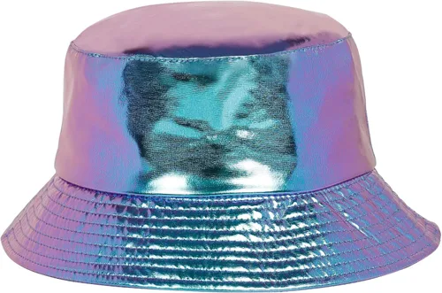 Vista 8 de MILAKOO Rock Metallic Bucket Hat Gorra reversible Unisex pescador ala ancha Rock Punk Hippie Sombrero