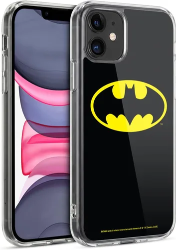 Vista 115 de Head Case Designs Funda de gel con licencia oficial de Batman DC Comics Bat Signal Logos [protección de grado militar] compatible con Apple iPhone 7