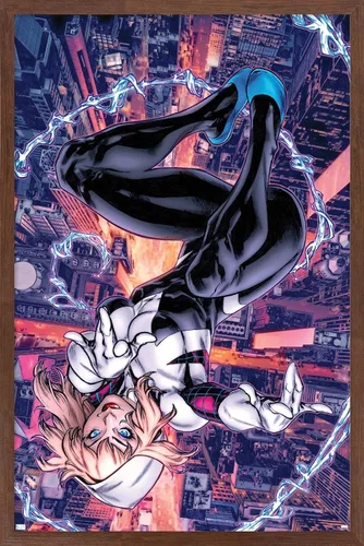 Vista 14 de Trends International Póster de pared de Marvel Comics Ghost Spider #1, 14.725 x 22.375 pulgadas, versión premium sin marco