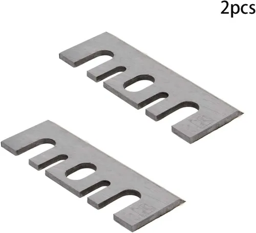 Vista 3 de Utoolmart Cuchillas de cepilladora HSS, F20A eléctricas reafilables, piezas de reparación de corte rápido para madera dura, 2 piezas