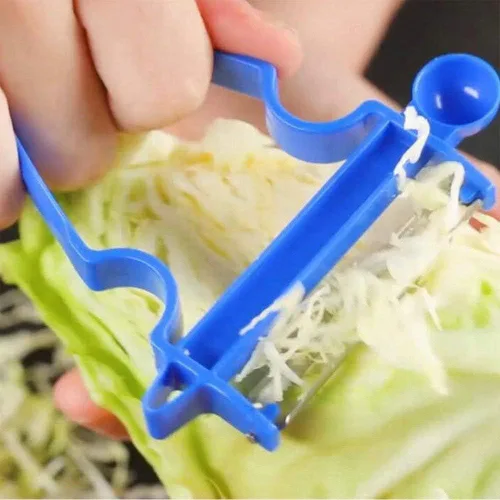 Vista 6 de Juego de 3 peladores multifunción para cortar frutas y verduras, para repollo, verduras, frutas