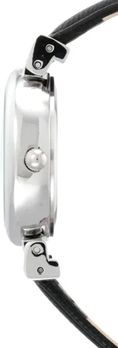 Vista 2 de Anne Klein Reloj con correa de cuero para mujer